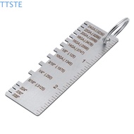 TTSTE Thickness Ruler Gauge Thickness Measuring Gauge AWG SWG Soldering Inspection Tool 0-36 Weld In