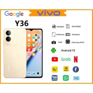vivo y36 5g phone 6gb ram +128gb rom android 14 telefon hp 6.64Inc 50MP 5000mAh 1 warranty