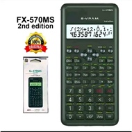 Original Scientific Calculator 570MS ii 2nd Edition  401 Functions (Battery Included)  Accounting Ca
