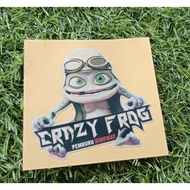 STIKER MOTOR REFLECTIVE CRAZY FROG