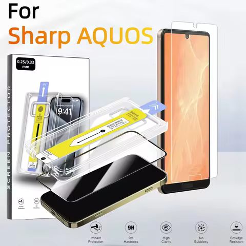 For Sharp AQUOS R10 R9 R8 R7 Wish 2 3 4 5 Sense 10 9 8 7 6 5G Screen Protector Tempered Glass Protec
