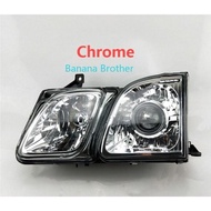 LD Lexus Cygnus LX470 1998 - 2007 Projector Glass HEADLAMP/HEADLIGHT/LENS HEAD LAMP/FRONT LIGHT/corn