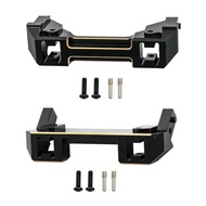 Brass Front and Rear Bumper Mount Counterweight for RGT EX86190 EX 86190 LC76 1/10 RC Crawler Car Up
