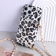 1pc Fashion Luxury PU Leather Crossbody Wallet Phone Case, Compatible With IPhone 16, 16e, 15, 14 Pl