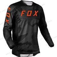 Hpit Fox Motocross pakaian untuk lelaki dan wanita, Enduro MTB BMX MTB Mountain Bike kemeja t 2022