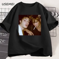 Chuck and Nate Gossip Girl Tee Women Men Oversized T Shirt Vintage 90s Fashion Aesthetic Trendy Y2k