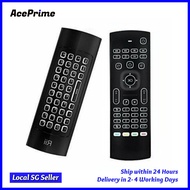 MX3-L 2.4G Backlit Wireless Air Mouse support IR Learning with Backlit