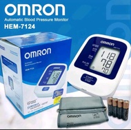 OMRON HEM 7124 Digital Blood Pressure Monitor w/ FREE BATTERIES