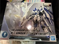 RG HI-NU RX-93 Gundam base limited HI-V titanium finish 鈦金屬塗層