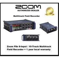 Zoom F8n 8-Input / 10-Track Multitrack Field Recorder