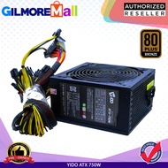 YIDO 750W 80PLUS BRONZE ATX PSU TRUERATED POWER SUPPLY | MINING POWER SUPPLY FOR PC GAMING PC GPU 700W 850W 900W 1600W | GILMORE MALL