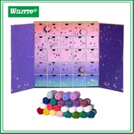 Cozy Gift Yarn Set Christmas Yarn Advent Calendar Christmas Crochet Countdown Calendar for Yarn Love