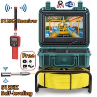 DVR/WiFi 512Hz Transmitter Sonde for Pipeline Location Endoscope,IP68 Waterproof 23mm Drain Pipe Ins