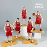 5PCS Slam Dunk อะนิเมะรูป Shohoku ทีม Hanamichi Rukawa Kaede Mitsui เครื่องประดับตุ๊กตา
