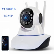 HO HD Wifi กล้อง IP 2MP 3MP กล้องรักษาความปลอดภัยสำหรับบ้าน YOOSEE APP กล้องวงจรปิด IR Night Vision 