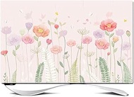 Simple Modern Style Tv Cover Soft Fabric Tv Covers Indoor Dust-proof 3D Leaves Flower Pattern Waterproof Tv Cover LCD LED HD Display Dust Cover(Size:40-43in(102x65cm),Color:C)
