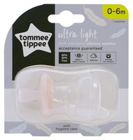 Tommee Tippee Ultra Light Silicone Soother / Empeng Bayi Terlaris