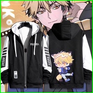 YB1 Link Click Xavier Felix‌ anime zipper Hoodie coat jacket Unisex Top BY1