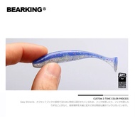 BEARKING Easy Shiner 5cm 7.5cm 10cm Artificial soft Lures Fishing Worm Silicone Bass Pike Minnow Swi