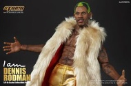 罕有 Rare Dennis Rodman 授權 Storm Toys figures 1/6 1:6 I am Dennis Rodman 豪華套裝限定版 figure  3頭雕 2主體及10 髮型