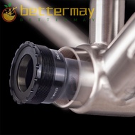 BETTER-MAYSHOW Threaded Bottom Bracket, DUB 30mm 24mm Crankset T47 Bottom Bracket, 68mm 73mm Shell T