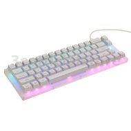 GamaKay K66 Mechanical Keyboard 66 Keys Gateron Switch Hot Swappable Tyce-C Wired RGB Backlit Gaming