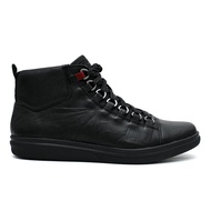 Gino Mariani Men's Shoes Leather Gregory 1 - Black