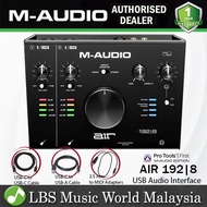 M-Audio AIR 192|8 2 in 4 Out USB Audio Midi Interface or Mixer with Recording Software (M Audio 192X