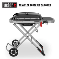 5 years warranty เตาแก๊สปิ้งย่าง WEBER BBQ Outdoor Gas Grill Traveler As the Picture One