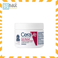 CeraVe Itch Relief Moisturizing Dry Skin Cream, Fragrance Free, Anti Itch Cream with Pramoxine Hydrochloride 12 oz. / 340g