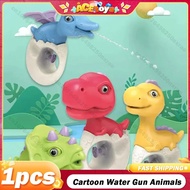 Cartoon Water Gun Animals Dinosaurs Kids Swimming Pool Sand Beach Guns Toys Baby Bath Outdoor Spray Water Amusement Toy Gifts