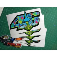 Sticker VR46 Shark Reflective