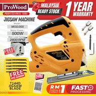 MOD.055 / EK-JS701 Electric Jig Saw 500W High Speed Cutter Machine Bevel Cut 0°-45° MAKITA Blade + 5