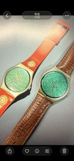 Rare Swatch Pompadour Christmas Limited 聖誕節凡爾賽宮系列 懷舊手錶 1988 聖誕 限量版
