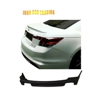 Ready Stock Honda Accord 2008 2009 2010 Mugen PU Rear Skirt BodyKit Skirt Belakang Rear Lip 2 Hole P