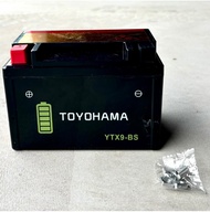 YTX9 YTX9A BS YTX9A-BS YTX9-BS BATTERY BATERI TOYO / YAHSUKA GEL BATTERY / MOTORA FOR KTM 390 DUKE /