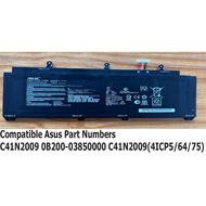 BATTERY ASUS C41N2009 Rog FLOW X13 GV301 GV301Q GV301QC GV301QE GV301QH GV301R GV301RA GV301RC GV301