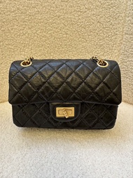 CHANEL/香奈兒 斜挎包 2.55 口蓋包 復古小牛皮 Mini 迷你晶片款