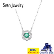 238 Swarovski necklace Swan Necklace Necklace GHHSAH Chain Colorfast Necklace Swan Necklace Swan Han