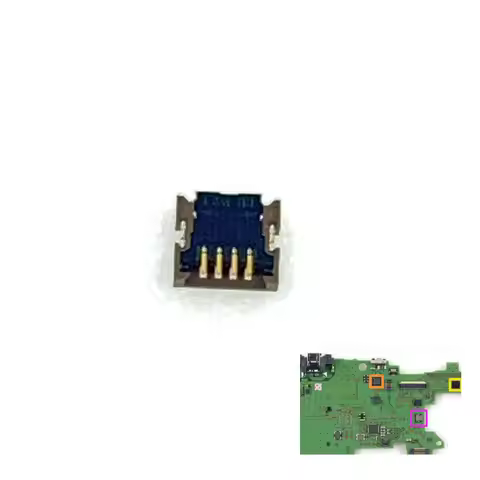 20PCS For 3DS 3DS XL Repair PART 4 Pin Connector For NDSL MICROPHONE JOYSTICK & TOUCH SCREEN P10 P12