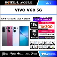 VIVO V60 5G [12GB RAM 256GB ROM] [12GB RAM 512GB ROM] / VIVO V40 Pro 5G - Original VIVO Malaysia