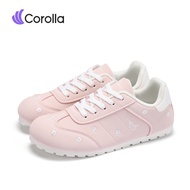 【สินค้ามาใหม่】Corolla Flower shoes รองเท้าผ้าใบ ผญ รองเท้าไปโรงเรียนอเนกประสงค์ เหมาะสำหรับการวิ่ง ร