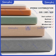 50D high density sponge cushion sofa cushion/mattress/bay window cushion/tatami cushion backrest cus