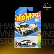 Hotwheels Peugeot 9X8 Hypercar white model car