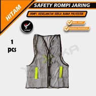 ROMPI JARING ROMPI SAFETY warna hitam/murah BAJU ROMPI JARING ROMPI SAFETY warna hitam/termurahROMPI