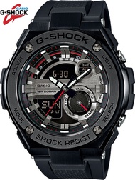 Casio G-Shock G-Steel GST-210B-1ADR Analog-Digital Black Resin Mens Watch