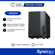 Synology DS223 / DS218 NAS DiskStation 2-Bay NAS compatible with Seagate Ironwolf NAS HDD