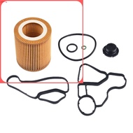 ❤️Oil Filter+Housing Gasket& Cooler Seal Set for BMW For X1 X3  for N26 N52 N54 N56[my]