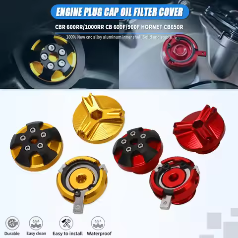 For Honda CBR1000RR/FIREBLADE/SP 2004-2018 CBR 1000 RR CB500X 2013-2022 Motorcycle Aluminum Engine P