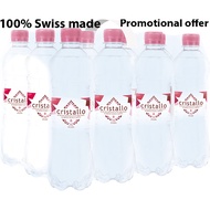 Cristallo Swiss Mineral Water - Mild Sparkling (12 x 0.5L) best before 28 Feb 2023